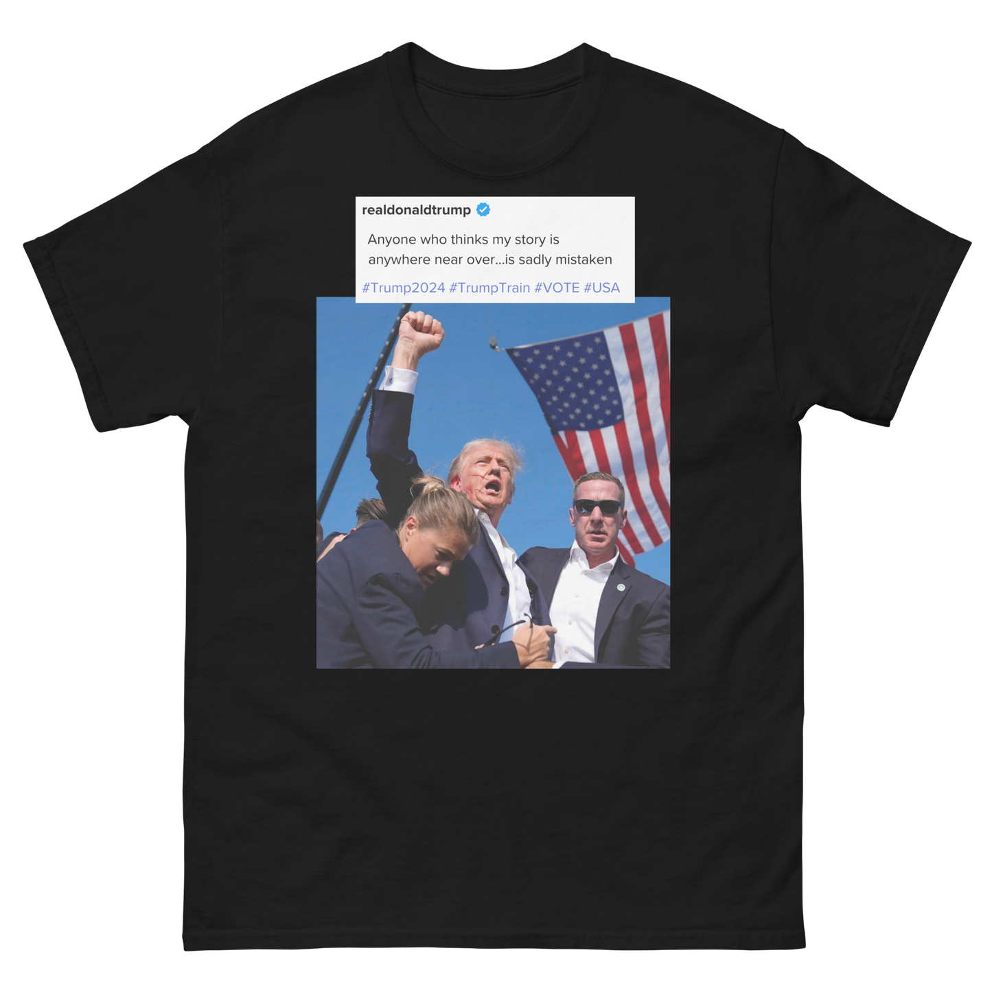 "Trump Triumphs: The Spirit of 2024" Tee