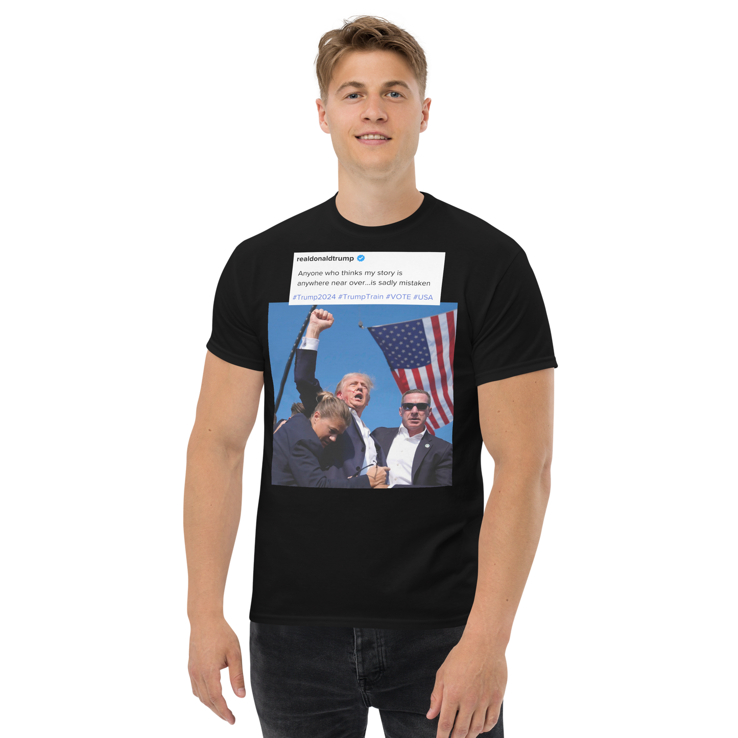 "Trump Triumphs: The Spirit of 2024" Tee