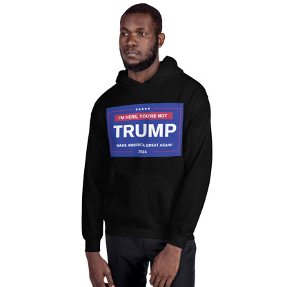 "TRUMP24: Stand Strong" Hoodie - Jet Black